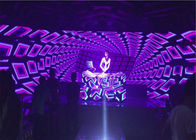 P5 पूर्ण रंग बार क्लब के लिए मल्टी स्क्रीन समायोज्य चमक के साथ डीजे बूथ का नेतृत्व किया