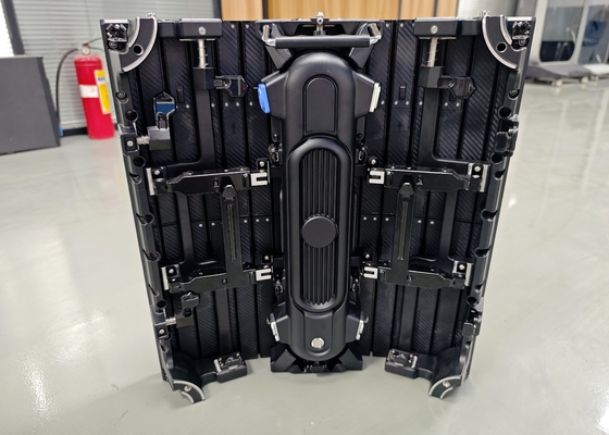 HD P1.9/P2.6 500*500/500*1000mm इनडोर लचीला नरम मुड़ने योग्य किराये के एलईडी स्क्रीन स्टेज के लिए
