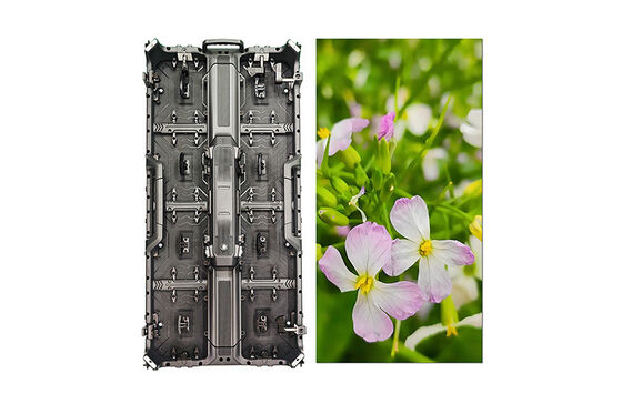 पी2.9 पी3.91 एचडी 500*500 मिमी बार डांस फ्लोर एलईडी डिस्प्ले स्क्रीन HUB लिंक के साथ और डाई कास्टिंग एल्यूमीनियम बॉक्स