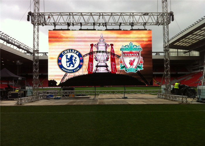 Indoor / Outdoor Giant LED Video Walls P6 HD LED Panels For Rental